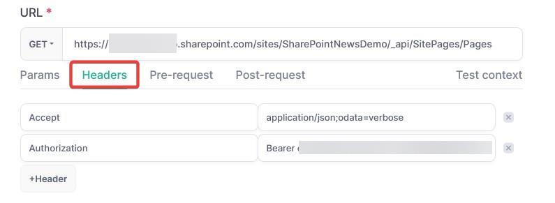 api gateway header tab