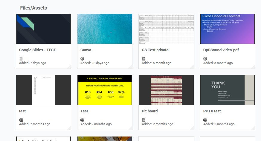 bestanden elementen kiezer document widget