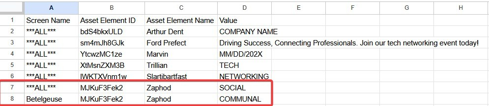 modified data in datasource
