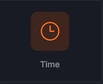 widget de tempo