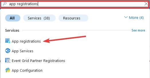 app registration instructions in microsoft azure