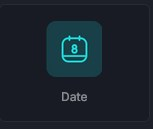 widget de fecha