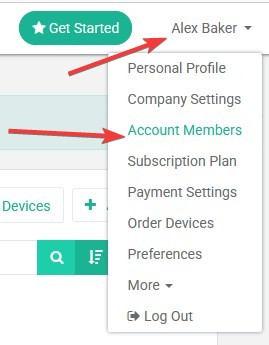 access account members for teams creation