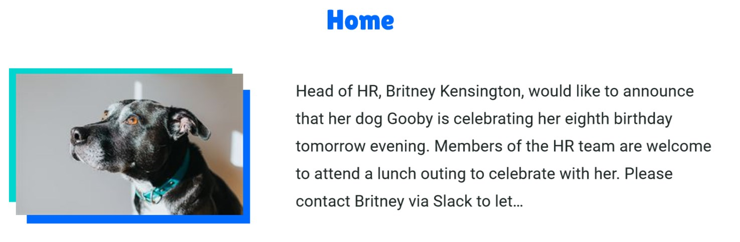 example news feed