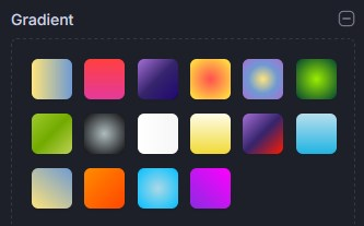 gradient effects